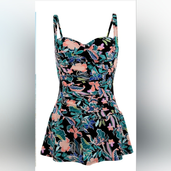 VENUS St. Tropez Swim Dress - Tropical Walks, Size 6 - Picture 3 of 16